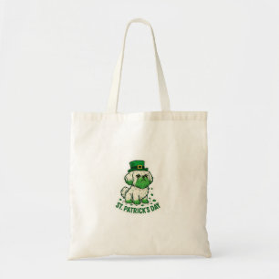 Cute Irish Shih Tzu Leprechaun St.Patrick's Day Tote Bag