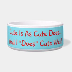 Cute Is As Cute Does Blue Pet