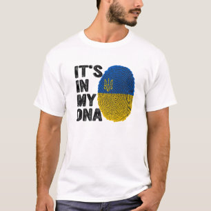 Cute It's In My DNA Kiev Trysub Ukrainian Flag Ukr T-Shirt