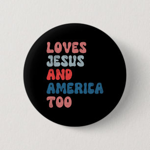 Cute It's My Birthday 4th Of July Design For Women 6 Cm Round Badge