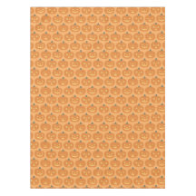 Cute Jack O'Lantern Cotton Tablecloth, 52"x70"