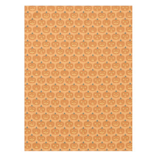 Cute Jack O'Lantern Cotton Tablecloth, 52"x70" Tablecloth