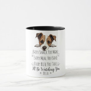 Cute Jack Russell Dog Funny Custom Mug