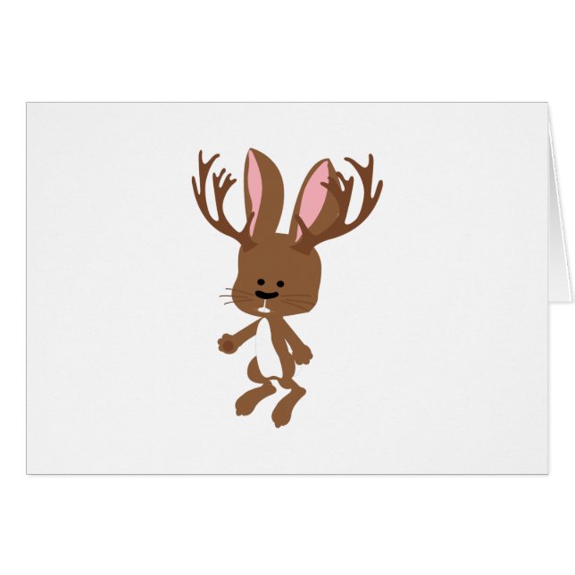 Cute Jackalope (Front Horizontal)