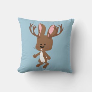 Cute Jackalope Cushion