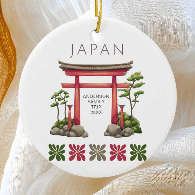 Cute Japan Archway Ceramic Ornament (Creator Uploaded)