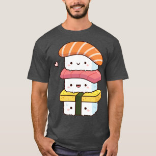 Cute Japanese Food Trio Sushi T-Shirt