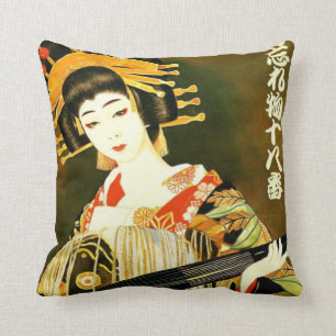 cute japanese girl cushion