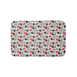 Cute Japanese patterns design Bath Mat
