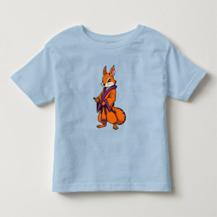 Cute Japanese Samurai Squirrel Toddler T-Shirt