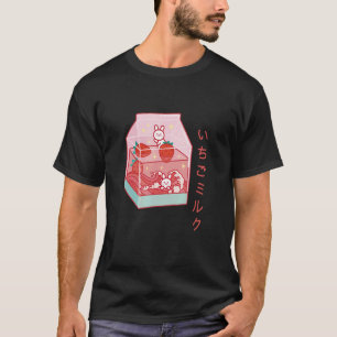 Cute Japanese Strawberry Milk T-Shirt