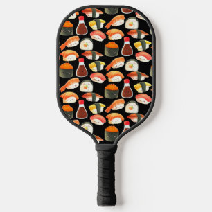 Cute Japanese Sushi Pickleball Paddle