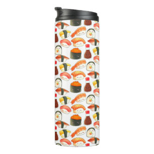 Cute Japanese Sushi Thermal Tumbler