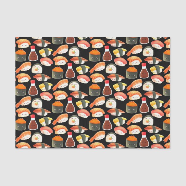 Cute Japanese Sushi Tissue Paper (Front)