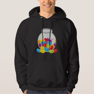 Cute Jelly Bean Candy   National Beans Day Easter  Hoodie
