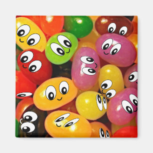 Cute Jelly Bean Magnet