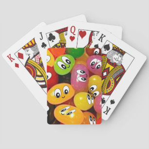 Cute Jelly Bean Playing Cards