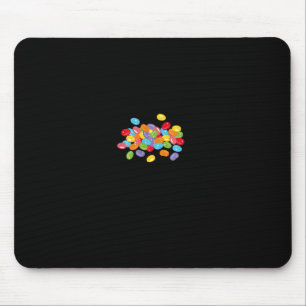 Cute Jelly Beans Candy Lover Easter Foodie Gift Id Mouse Pad
