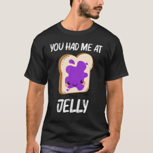 Cute Jelly For Men Women Matching Fruit Spread San T-Shirt