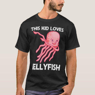 Cute Jellyfish For Kids Boys Jellyfish Sea Animal T-Shirt
