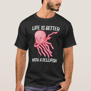 Cute Jellyfish For Men Women Jellyfish Sea Animal T-Shirt
