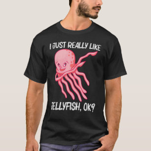 Cute Jellyfish For Men Women Jellyfish Sea Animal T-Shirt