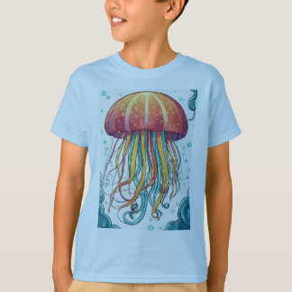 "Cute Jellyfish Kids' T-Shirt" T-Shirt