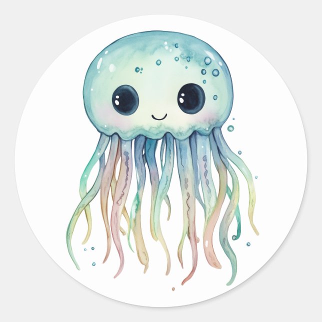Cute Jellyfish Stickers (Front)