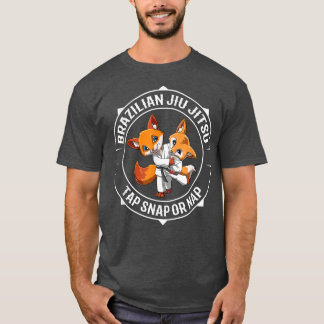 Cute Jiu Jitsu Foes Boys Girls Brazilian Jiu Jits T-Shirt
