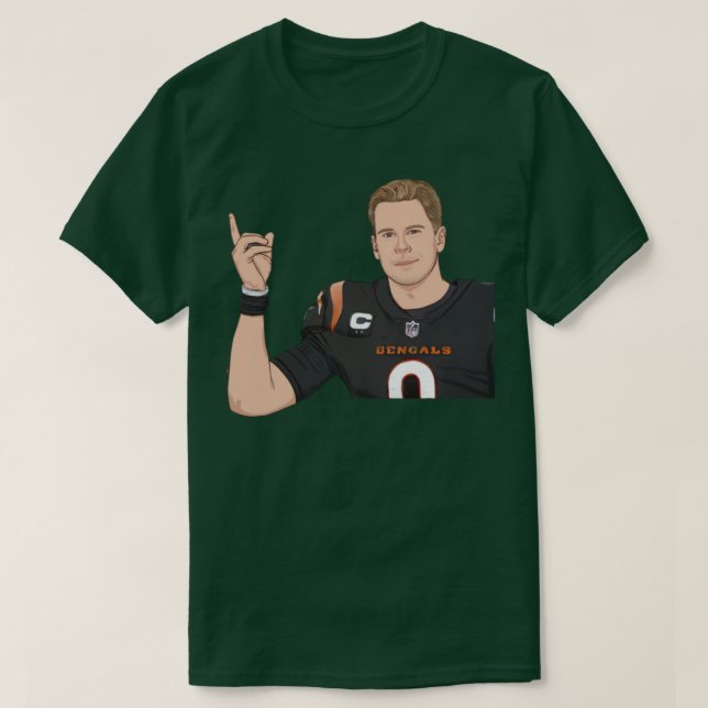 Cute Joe Burrow T-Shirt (Design Front)