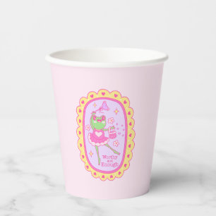 Cute Jolly Frog - Worthy and Enough Paper Cups