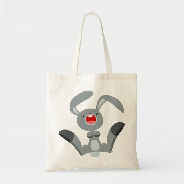 Cute Joyful Cartoon Rabbit Bag (Front)
