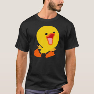 Cute Joyous Cartoon Duckling T-Shirt