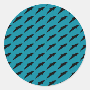 Cute Jumping Dolphins Stickers
