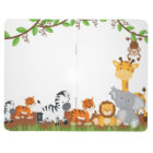 Cute Jungle Baby Animal Pocket Journal