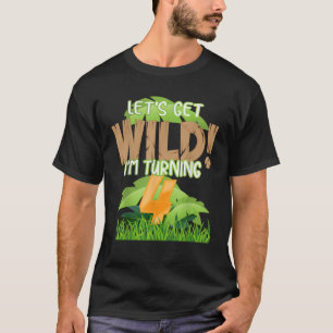 Cute Jungle Safari 4th Birthday Gift 4 Years Old B T-Shirt