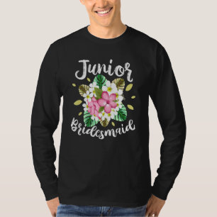 Cute Junior Bridesmaid For Jr Bridesmaids Girls Wo T-Shirt