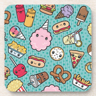 Cute Junk Food Coaster