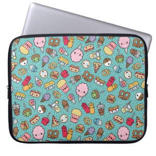 Cute Junk Food Laptop Sleeve