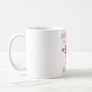 Cute Just A Girl Who Loves Axolotls Coffee Mug