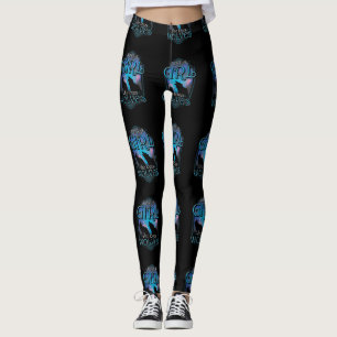 Cute Just A Girl Who Loves Wolves Leggings