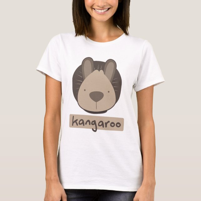 cute kangaroo T-Shirt (Front)
