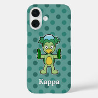 Cute Kappa with Cucumbers