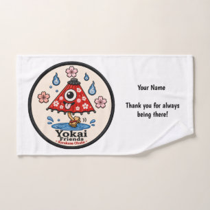 Cute Karakasa Obake Towel   Japanese Yokai Folklor