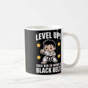 Cute Karate Black Belt Achievement Boys Kids Coffee Mug
