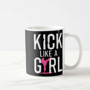 Cute Karate Design for Girls Women Kids Martial Coffee Mug