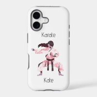 Cute Karate Girl Martial Arts