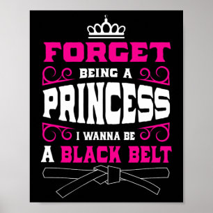 Cute Karate Girls Gift Karate Girl  Poster