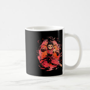 Cute Karate Martial Artist Fighter Artwork  Coffee Mug