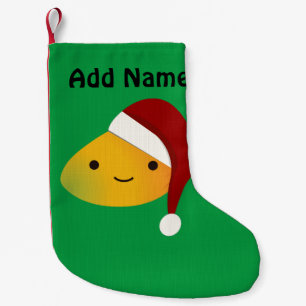 Cute Kawai Christmasi Mango Small Christmas Stocking